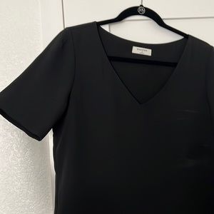 Babaton v neck top